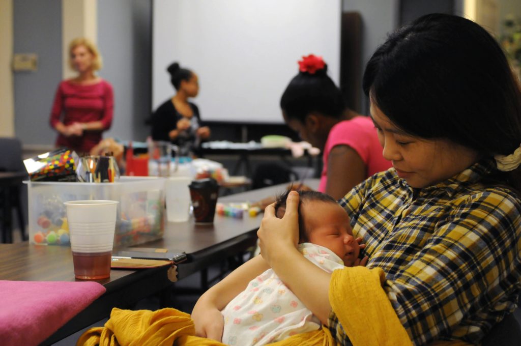 Program to aid new immigrant mothers with their lives.